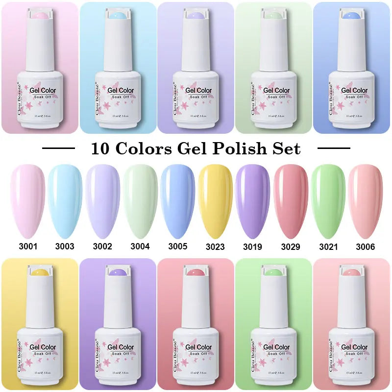 Gel Nail Polish Set