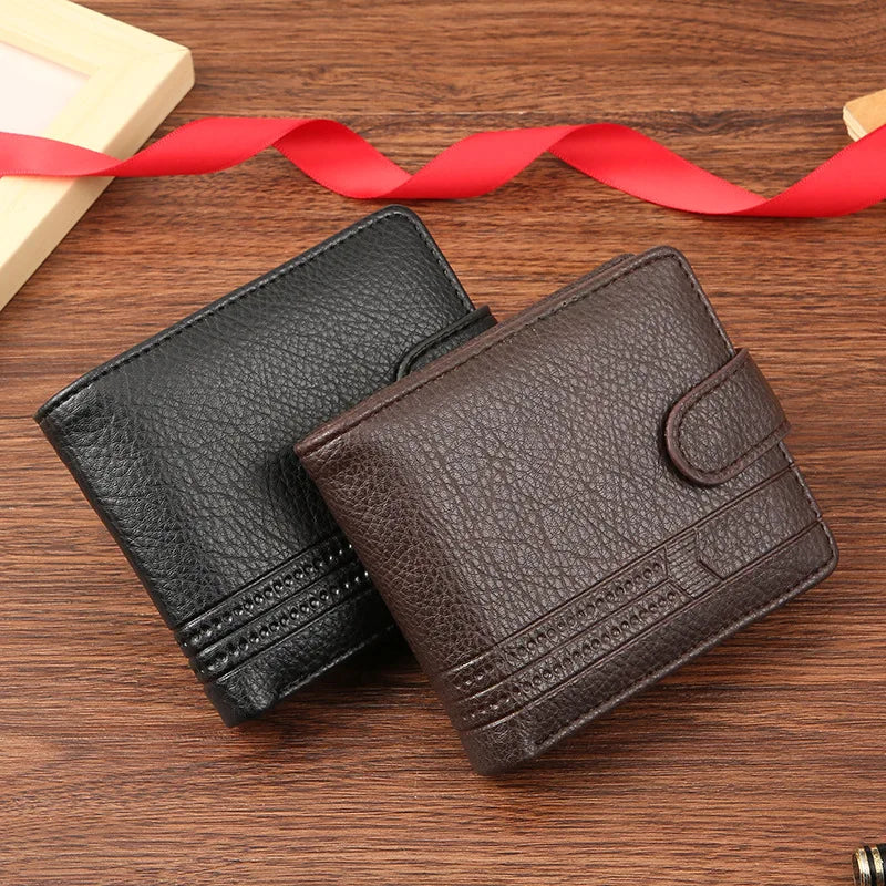 Men's Slim Leather Multiple Card Holder