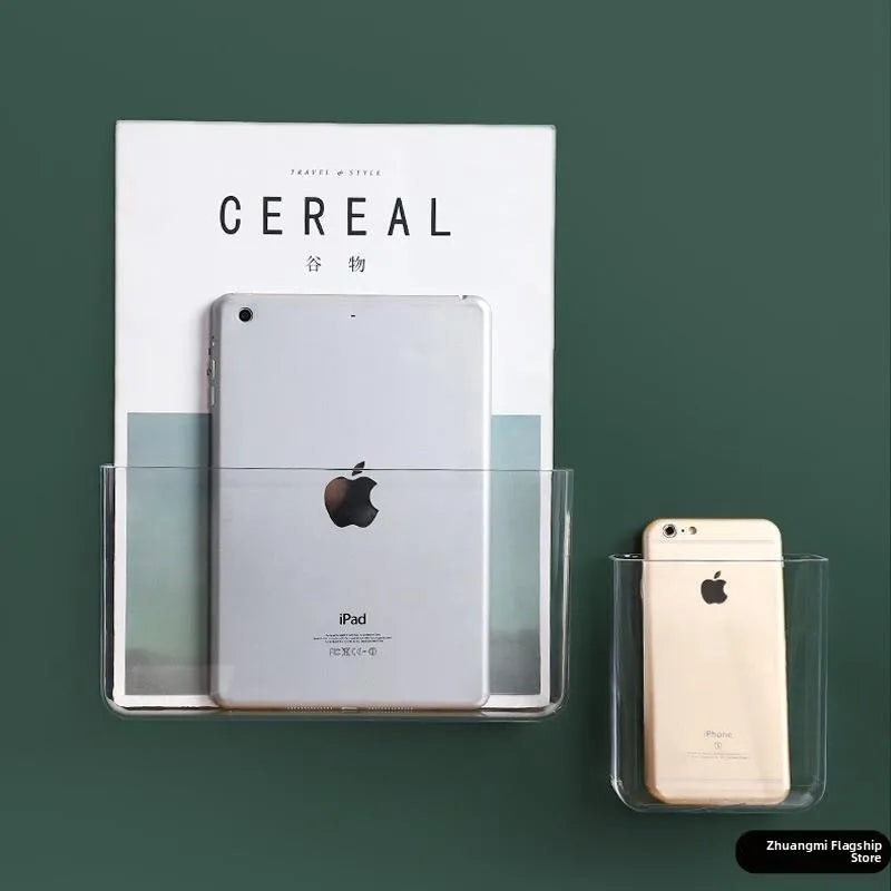 Transparent PS Wall-Mounted Storage Box