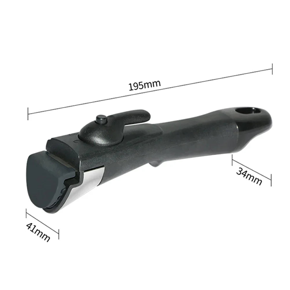 Detachable Removable Pan Pot Handle Outdoor Tableware Anti-Scalding Clip Hand Grip for Kitchen Cooking Frying Cookware Bowl