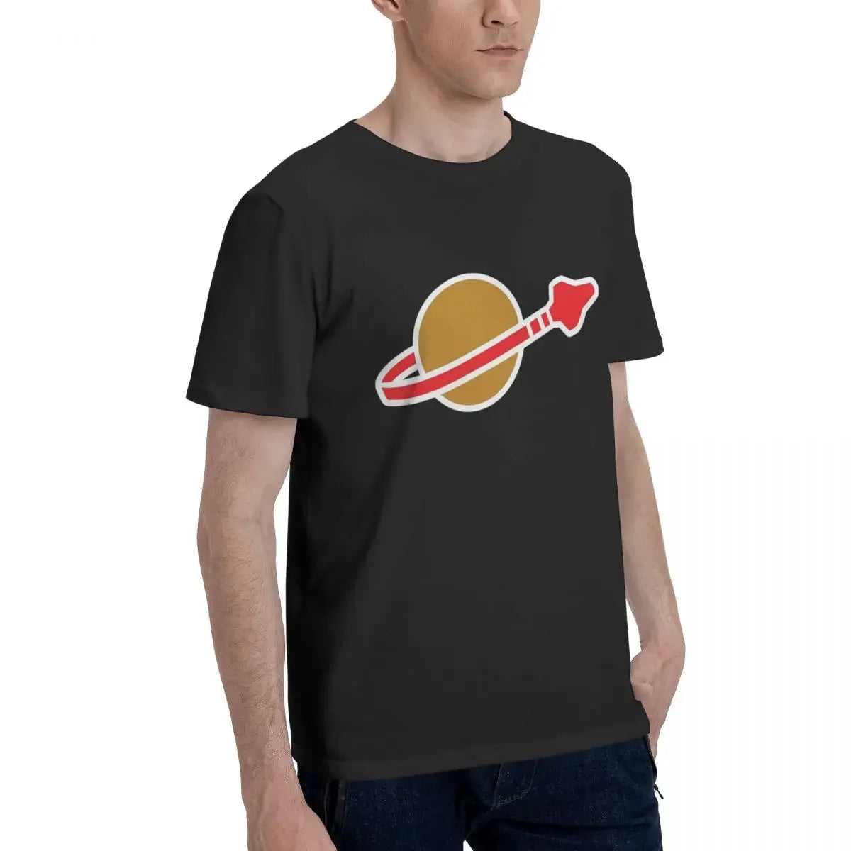 Classic Space Logo T-shirt For Men