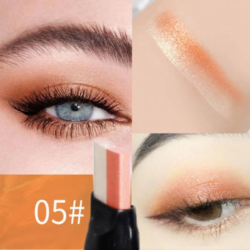 Glitter Double Color Gradient Eye shadow