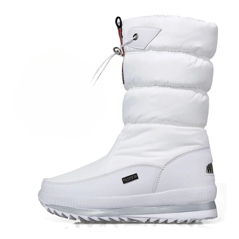 women's snow Warm Plush Mid-calf Boots