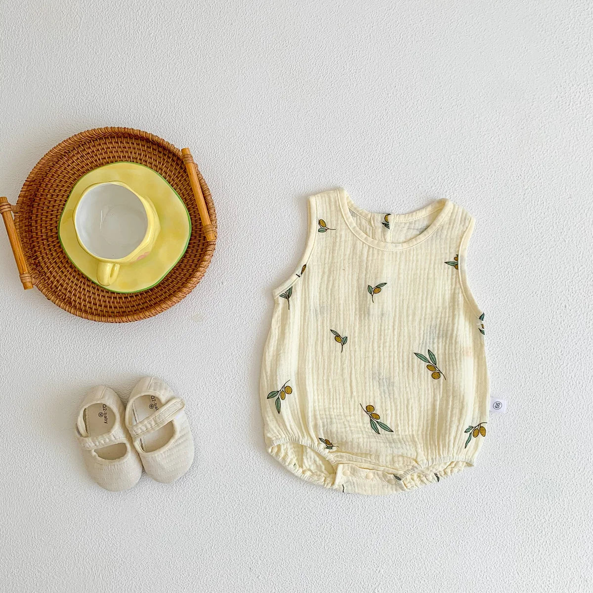 Newborn Baby Girls Boys Wrinkle Outfits