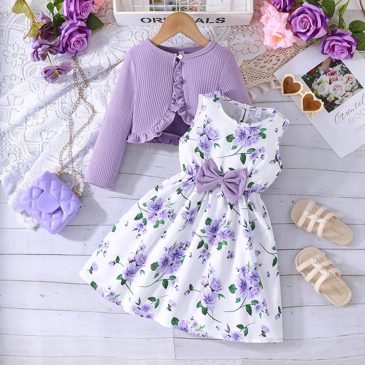 Floral Princess Dresses Outfit