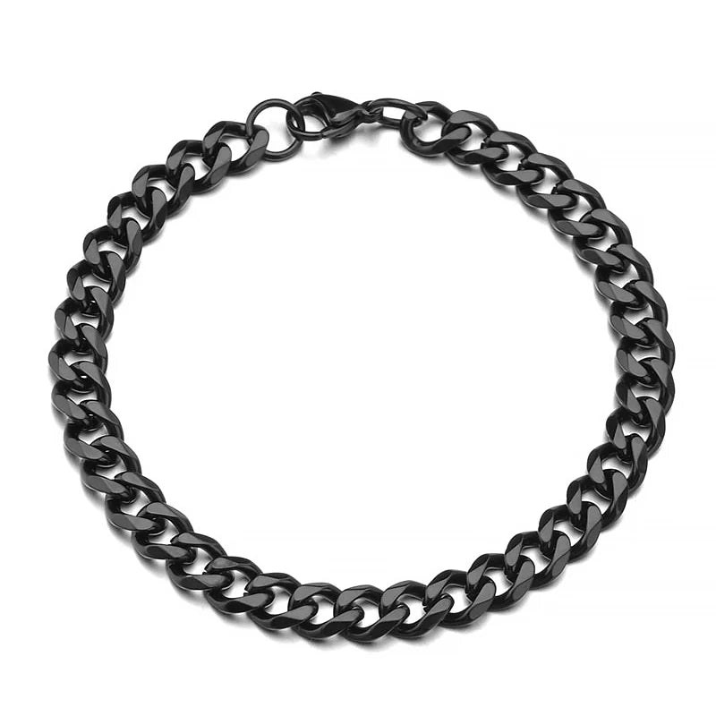 Curb Cuban Chain Bracelet