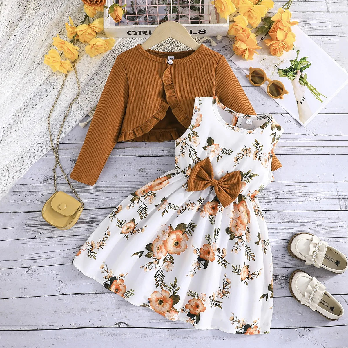 Floral Princess Dresses Outfit
