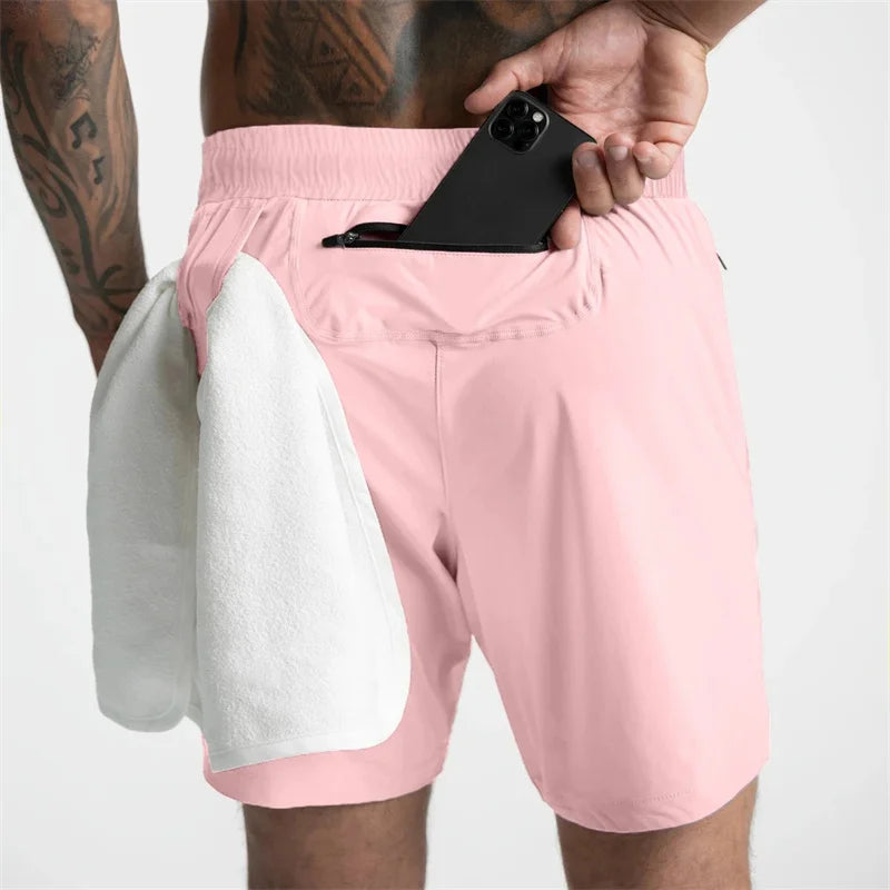 Training Men Sports Casual Athletics Shorts