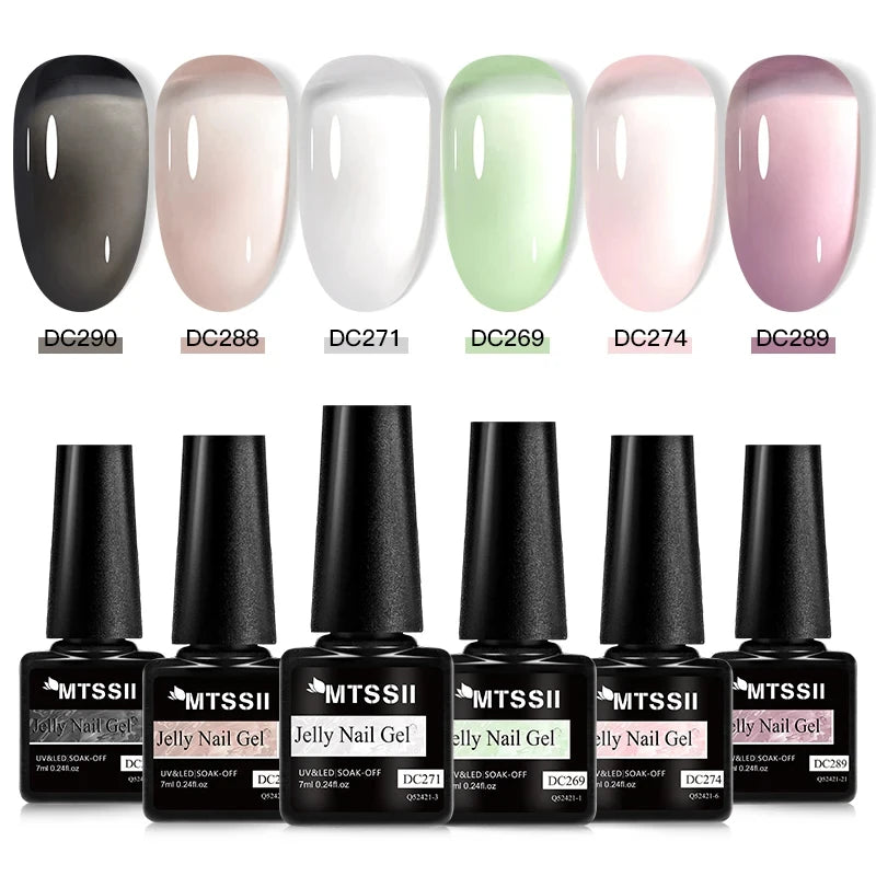 Jelly Transparent Nail Polish