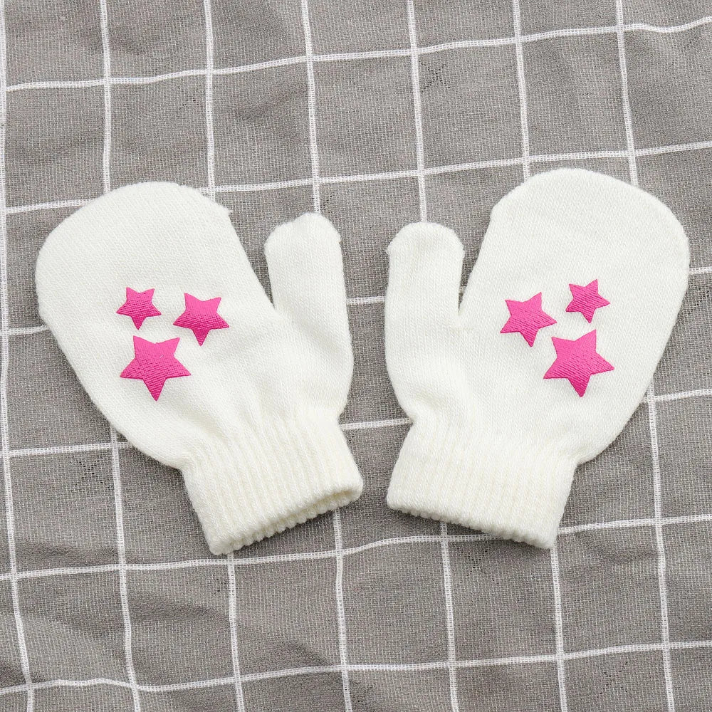 Cartoon Anti-grasping Warm Gloves