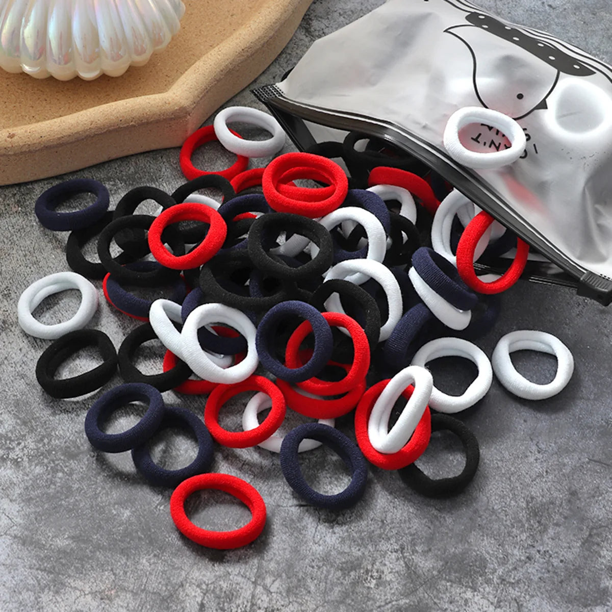 Hair Ties Rubber Band Kids Elastic Hair Leagues