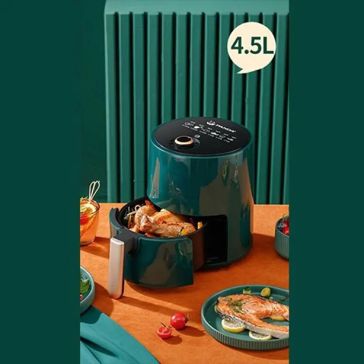 Air Fryer Homeuse Oil Free And Smokefree Automatic Largecapacity Intelligent Multifunctional Electric Fryer Smart Automatic