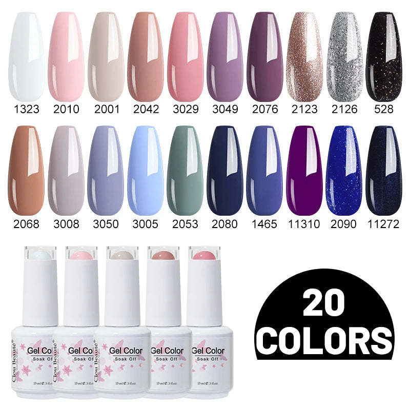 Gel Nail Polish Set