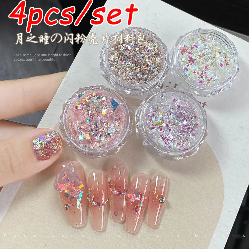 Mermaid Sparkle Nail Art Glitter