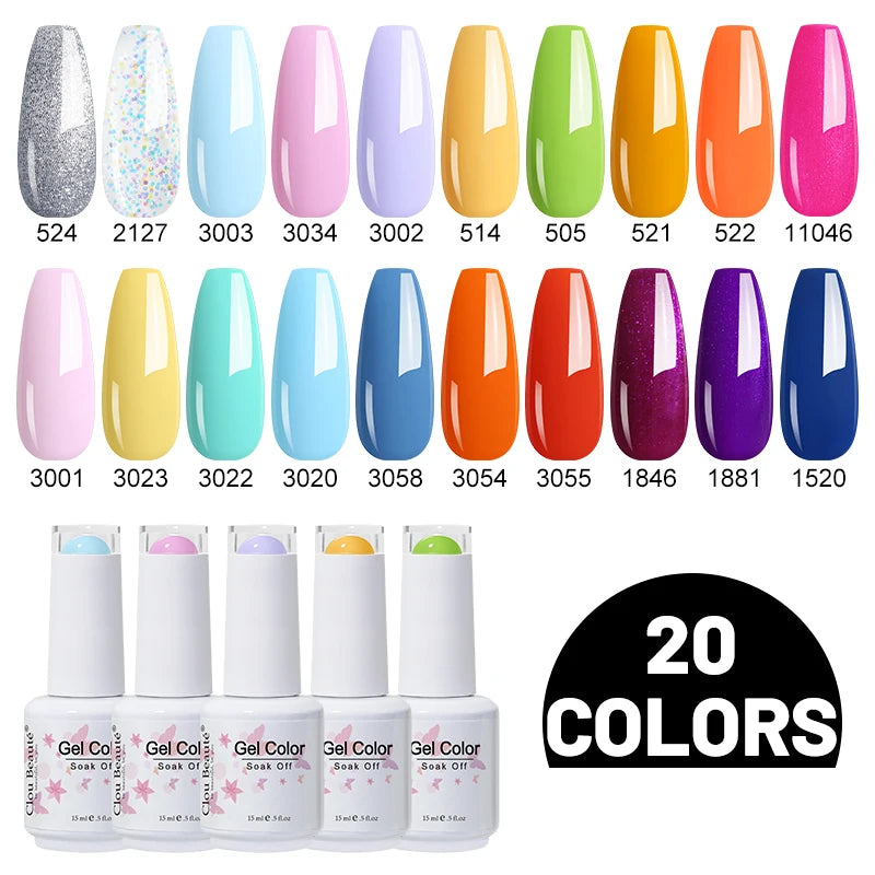 Gel Nail Polish Set