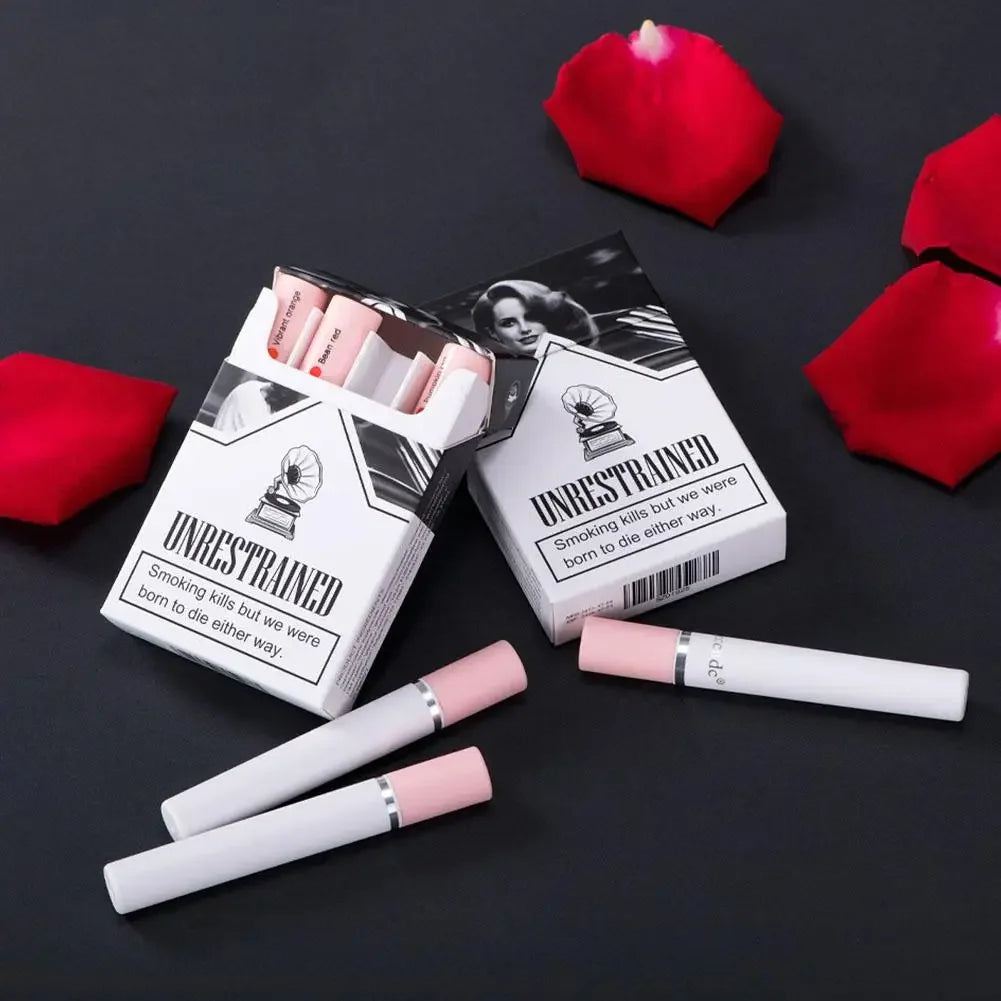 4 Colors Creative Cigarette Lipstick Set