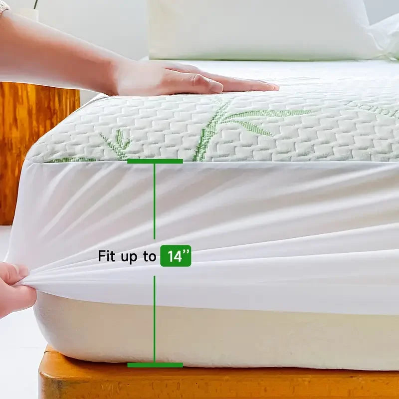 Waterproof Bamboo Mattress Cover