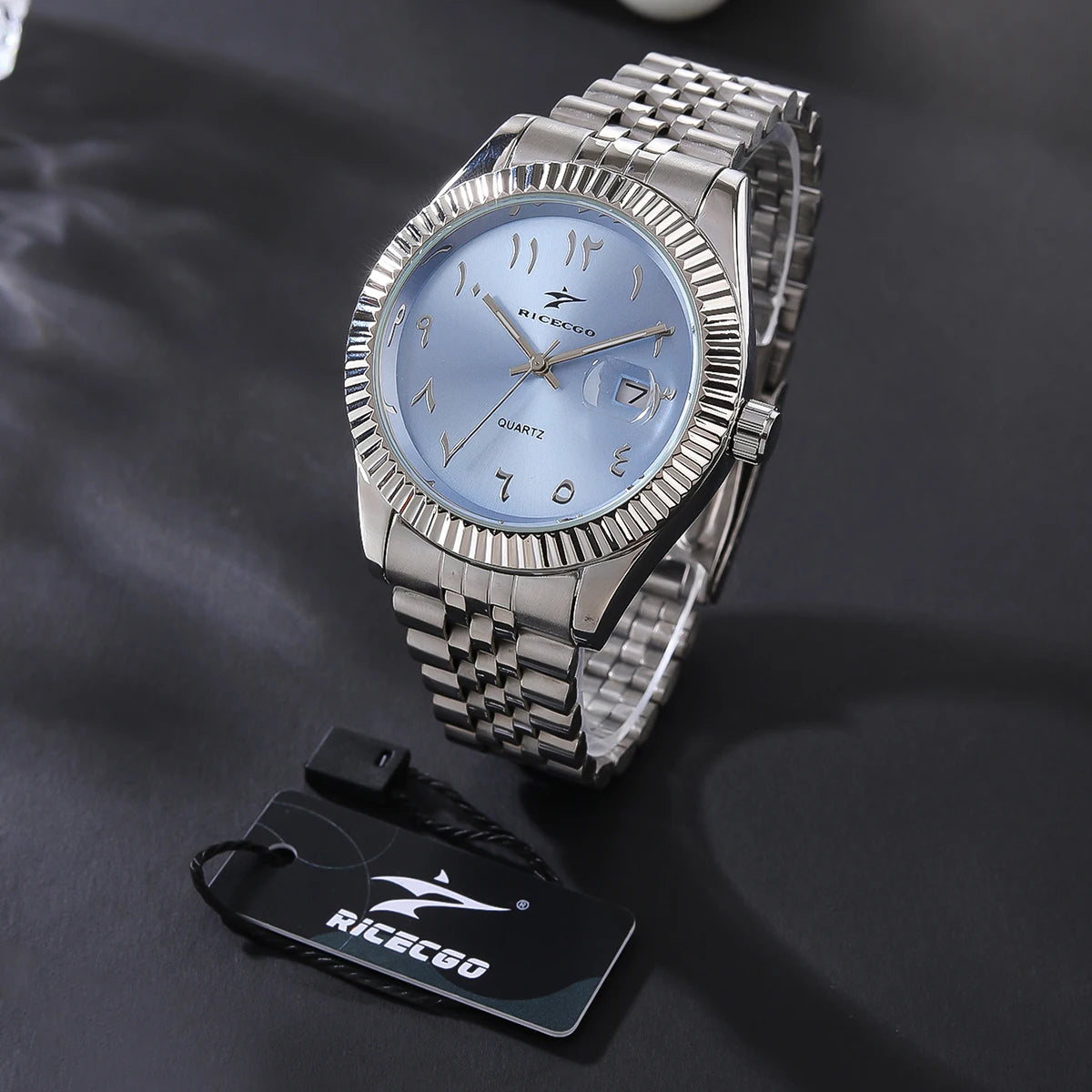 Sports Stainless Steel Wristwatch