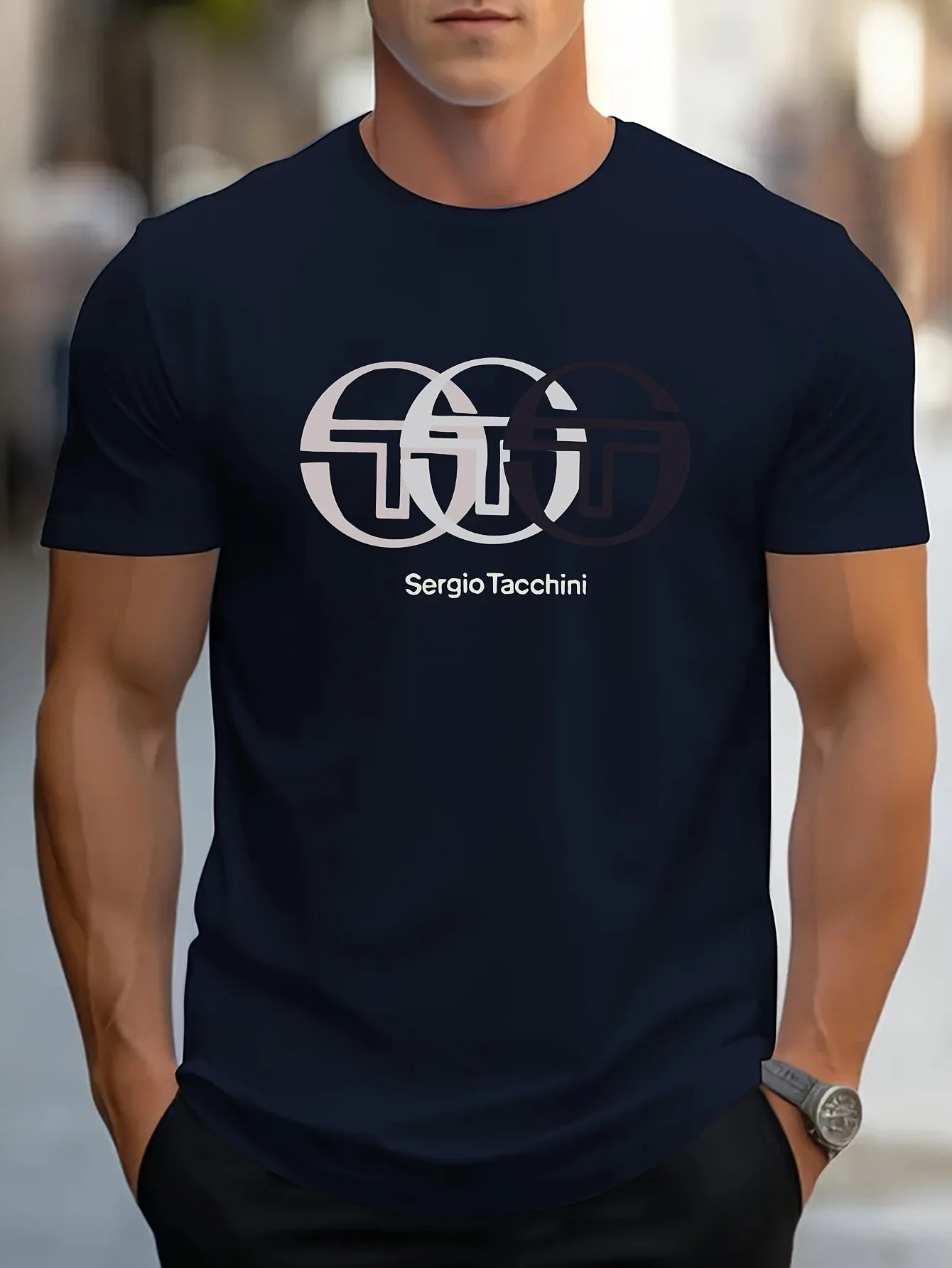 Men's perfect Sergio Pattern T-shirt