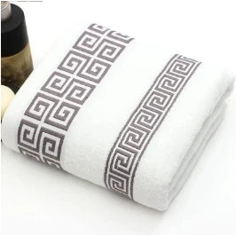 100% Cotton Luxury Soft Embroidered Beach Towel Super Absorbent Bath Towel for Adults Quick Dry Bathroom Towel Bath Towels