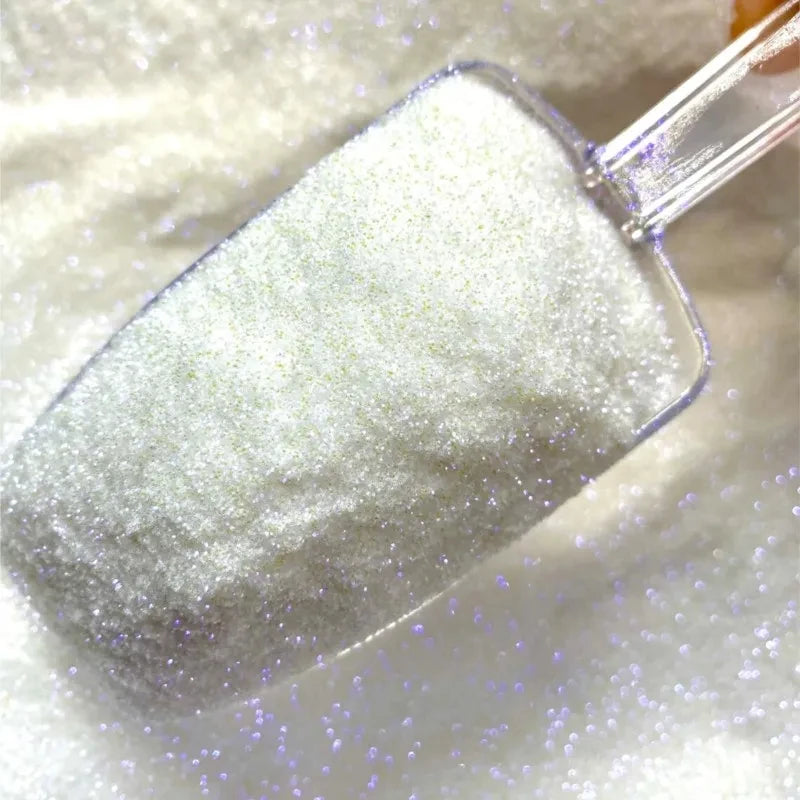 Glitter Snow White Nail Art Sugar Powder