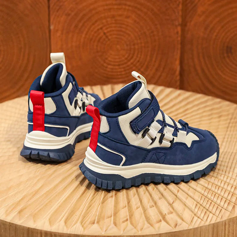 Warm Luxury Sports Leather Sneaker