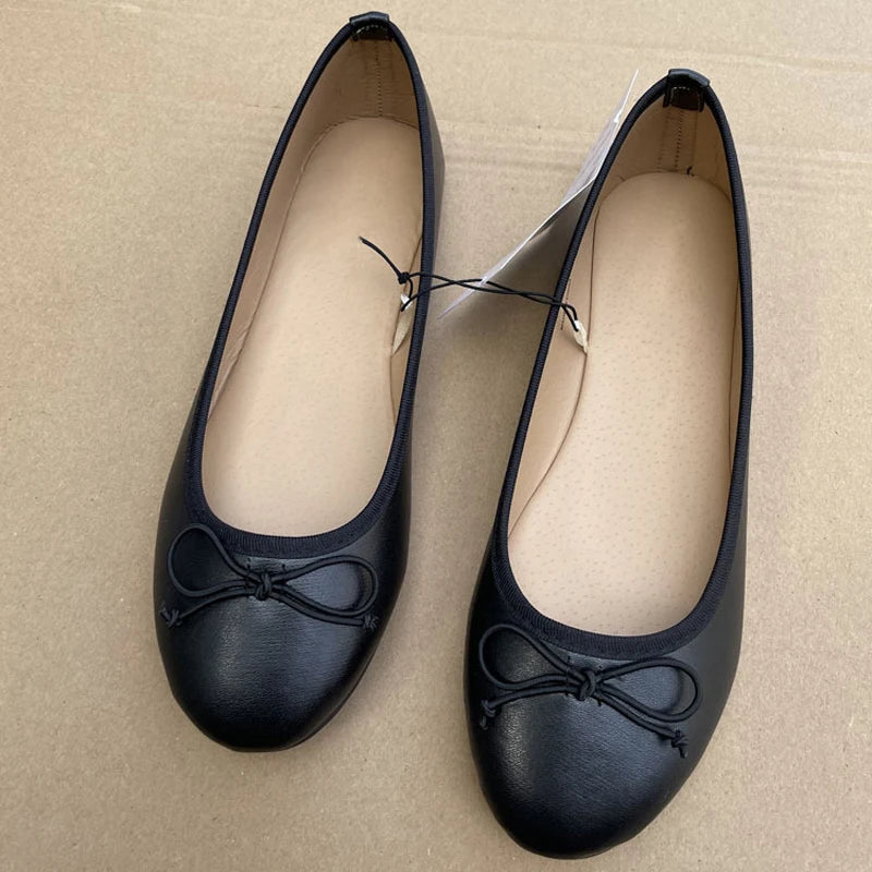 Elegant Bow knot Ballet Flats Classic Shoes