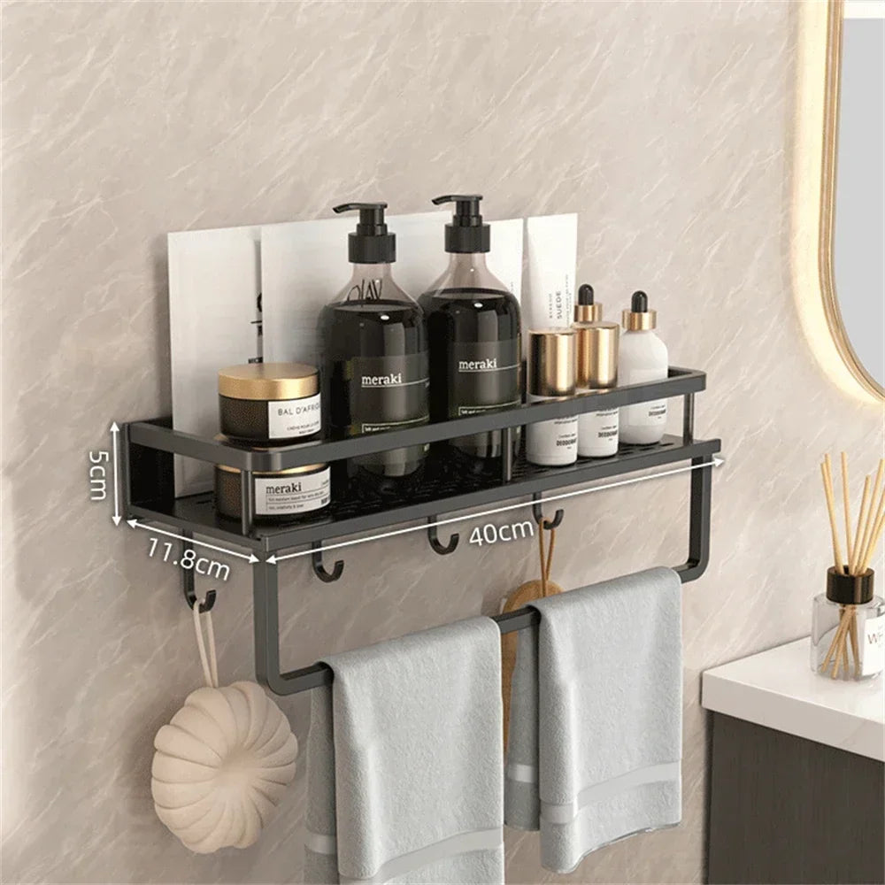 Toilet Paper Storage Shelves Without Drilling