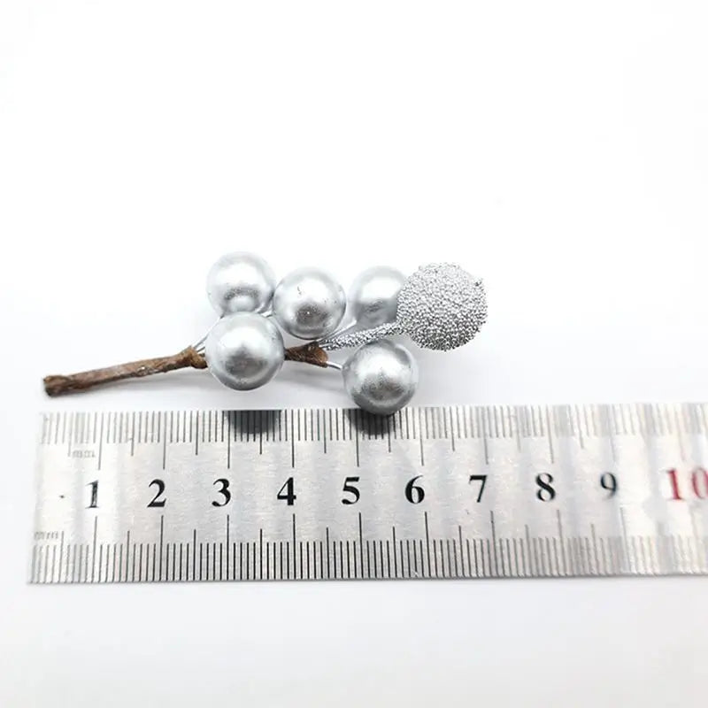 10 PCS Artificial Christmas Tree Berries