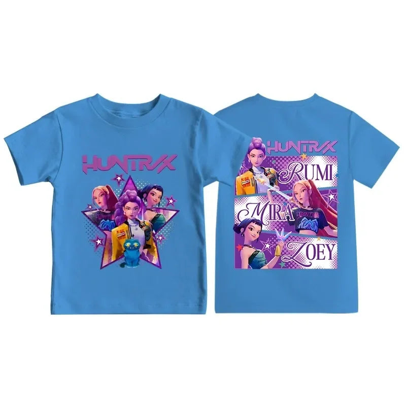 Kpop Demon Hunters Print Graphic Tshirt