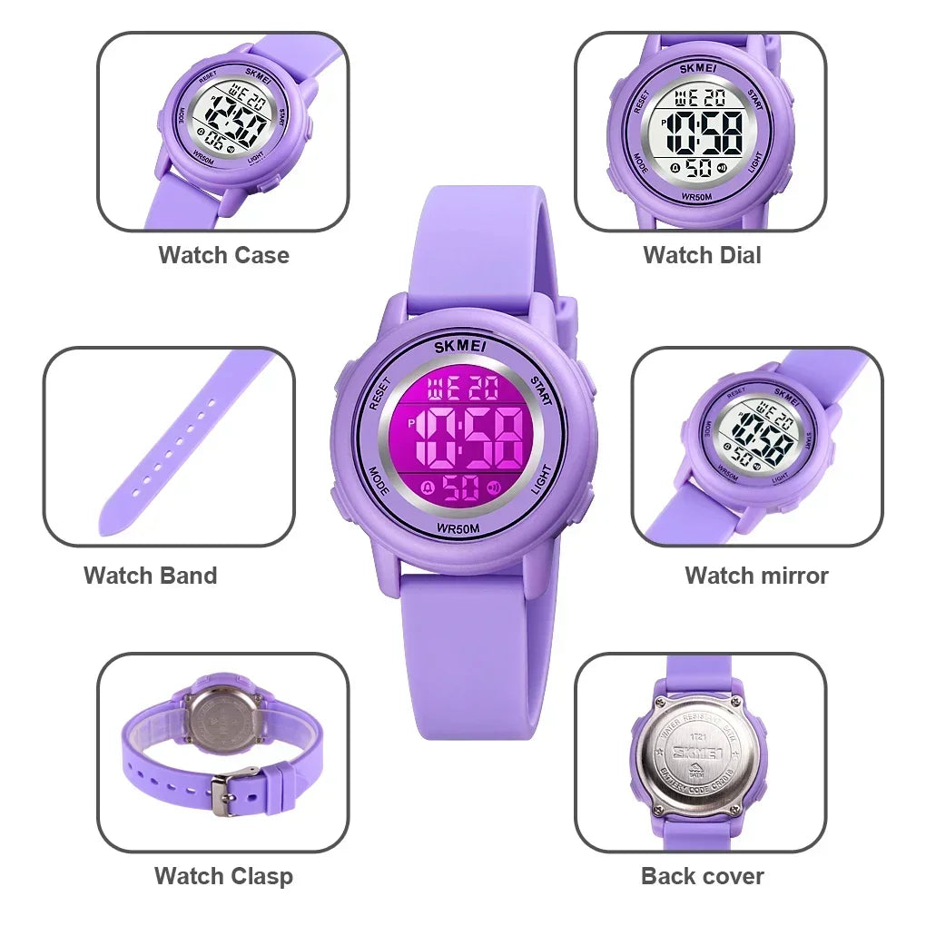 Waterproof Alarm Child Watches