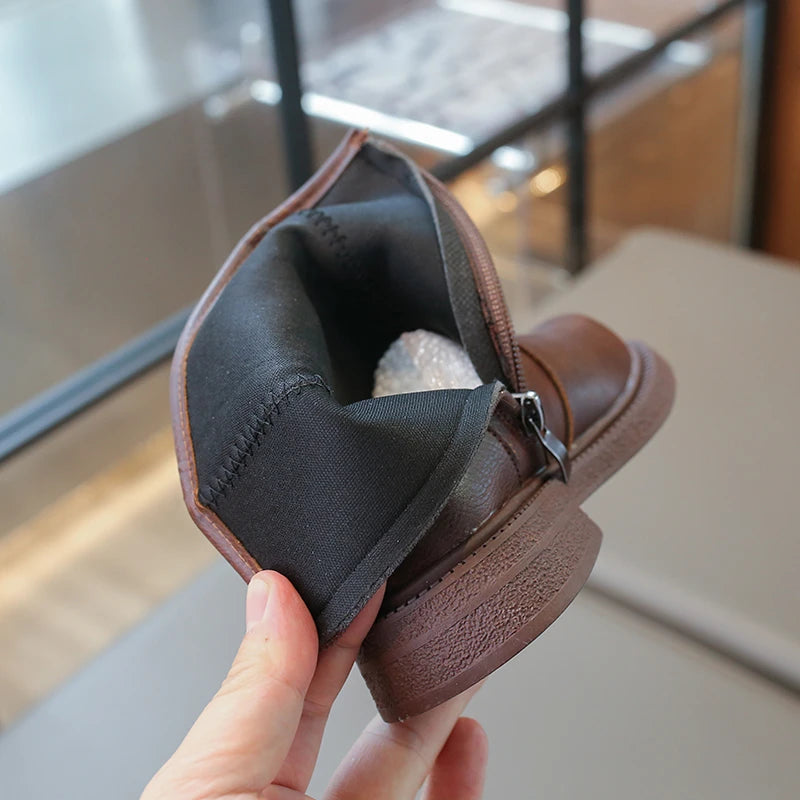 Fashion Metal Belt Buckle Decoration Riding Boot