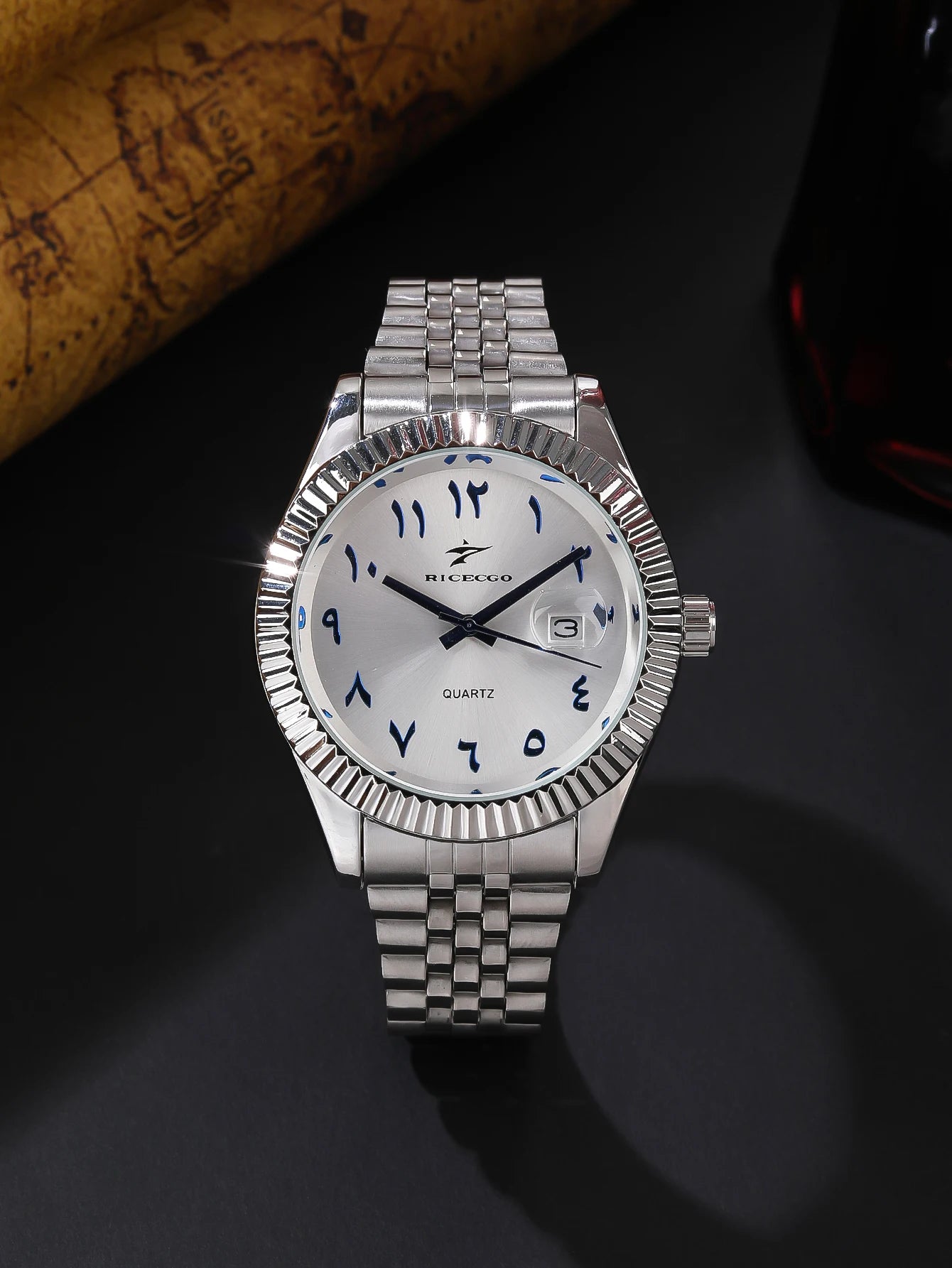 Sports Stainless Steel Wristwatch