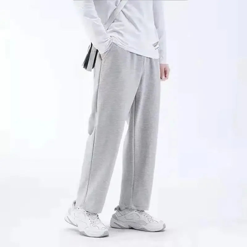 Men's Loose-Fit Casual Long Cotton trousers