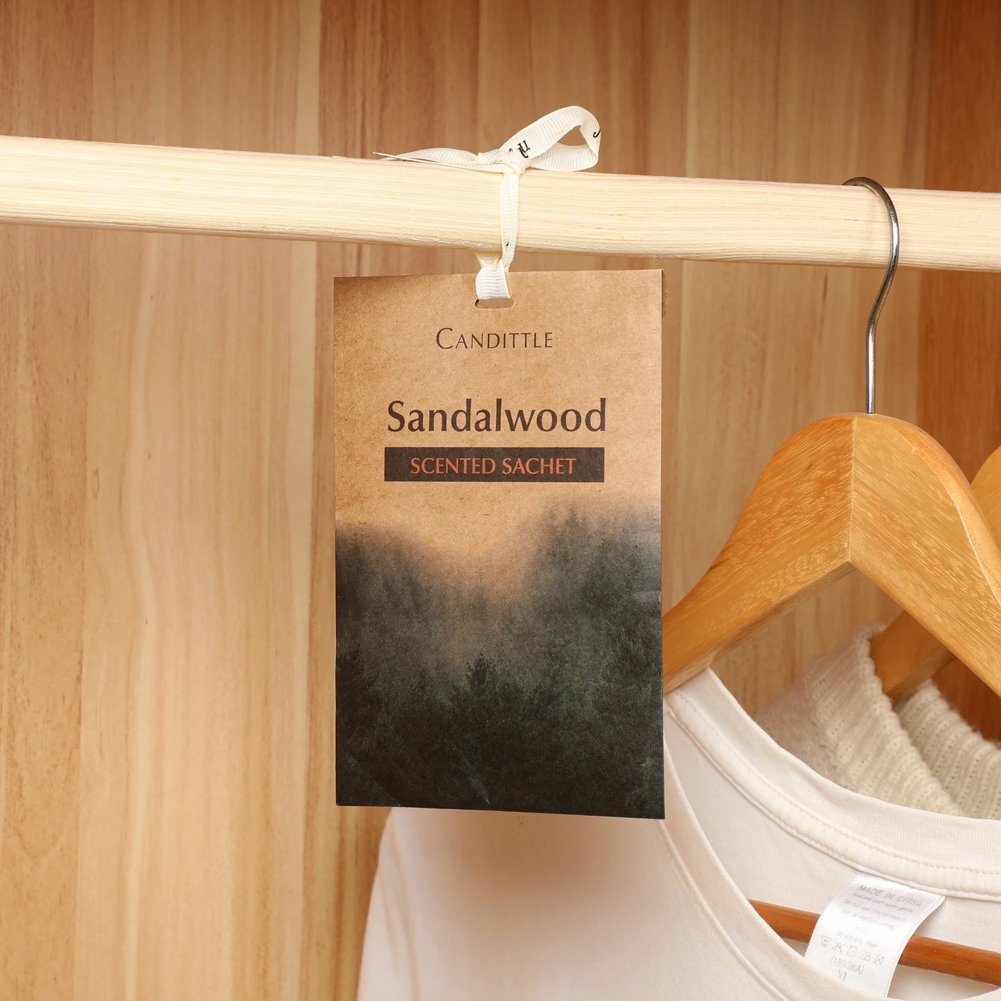 6 packs Oud Lavender Sandalwood Rose Coconut flower&Jasmine Scented Sachet Set for Closet Drawer Car Wardrobe,long last