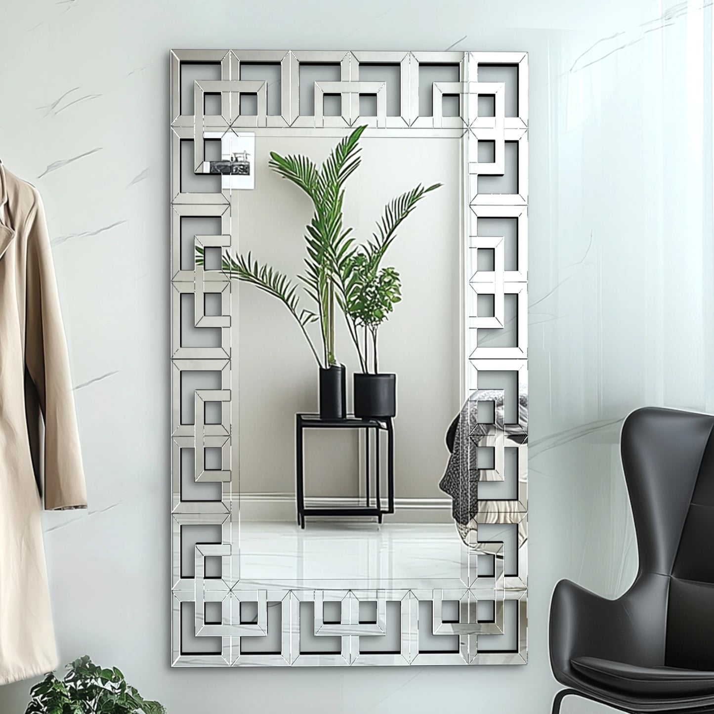 Rectangular Large Wall Mirror