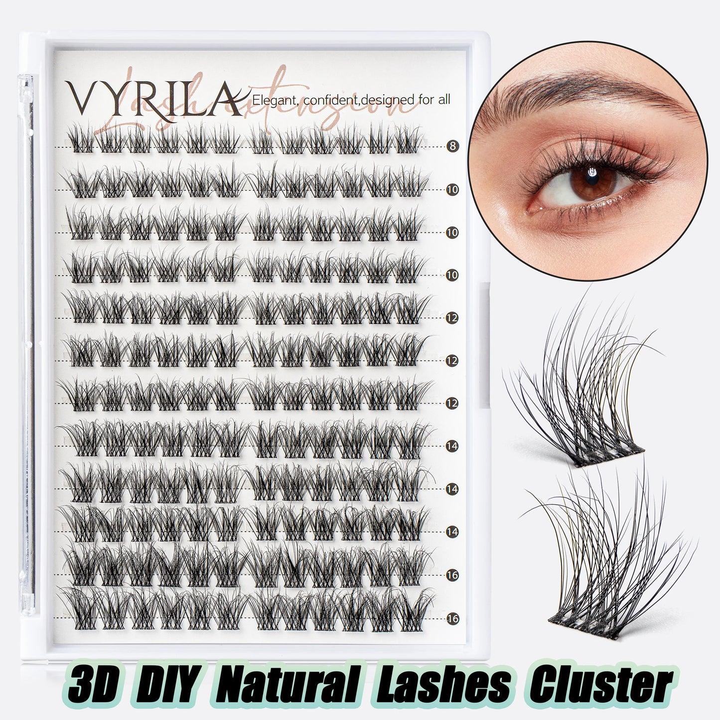 Individual Lashes Cluster