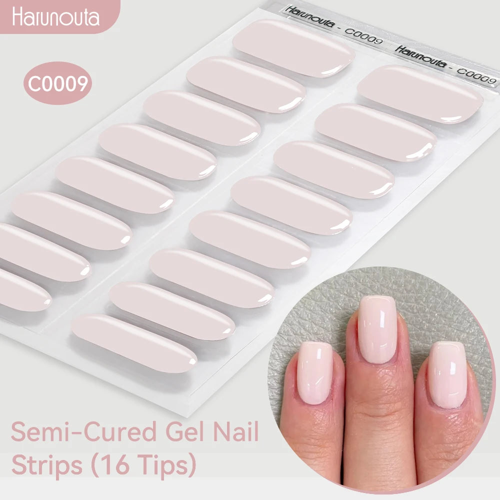 Semi Cured Gel Nail Sticker
