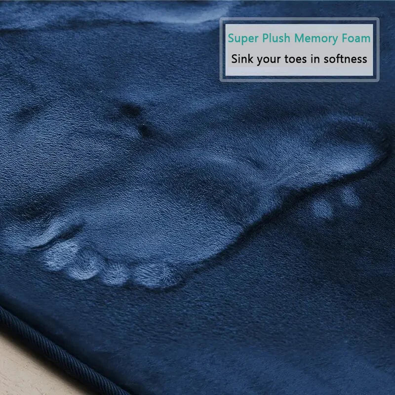 Three Piece Toilet, Bath Floor Mat