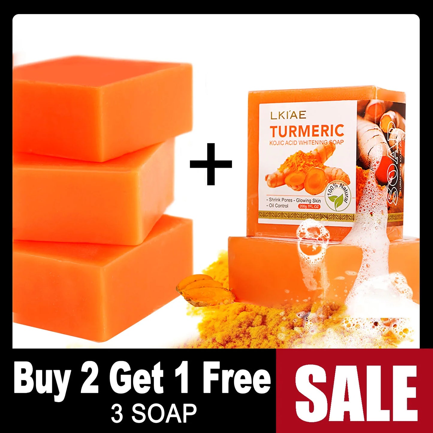 Natural Turmeric Whitening Body Wash