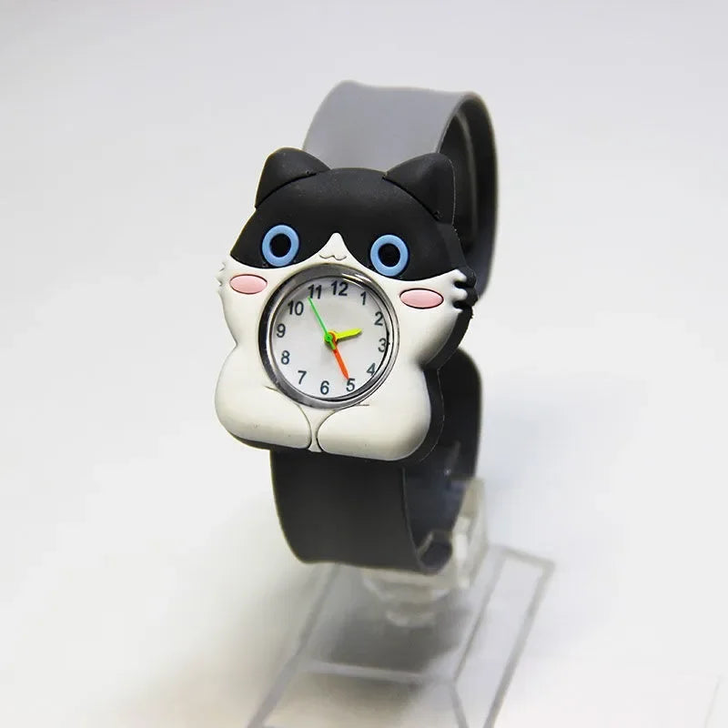 New Fashion Cartoon Animal Flash Light Watch