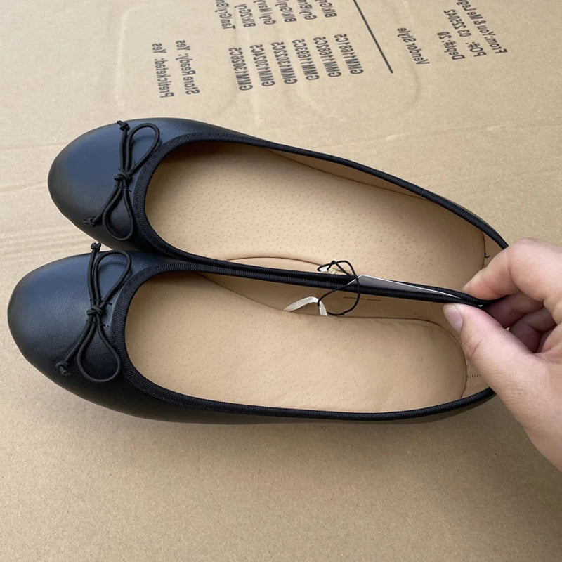 Elegant Bow knot Ballet Flats Classic Shoes