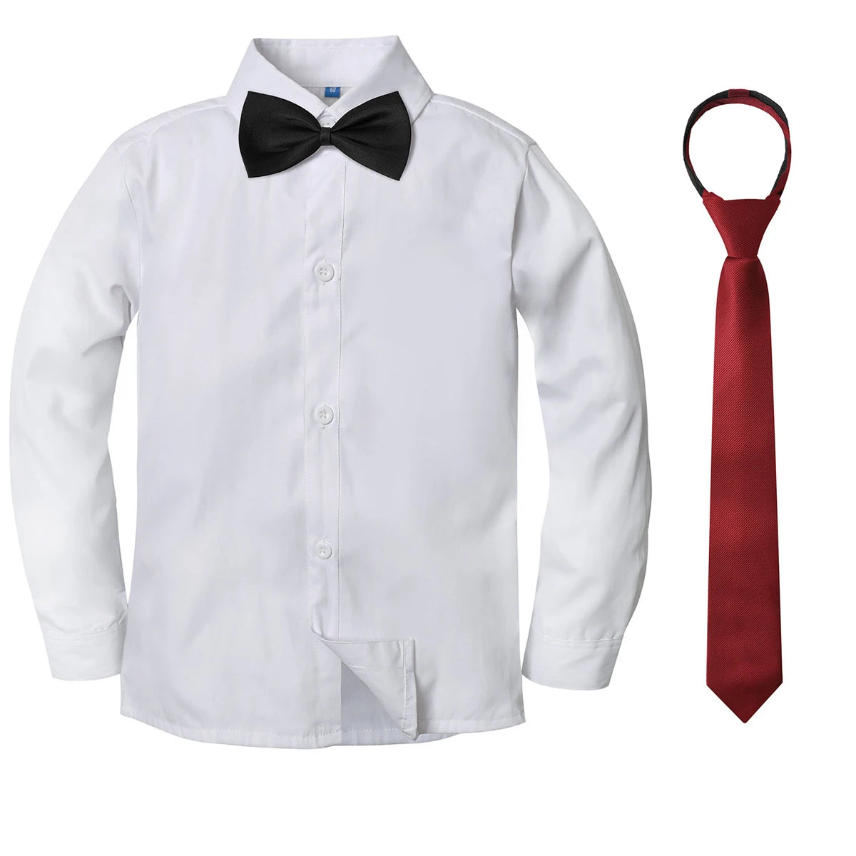 unisex Dress Bow tie Formal Gentleman shirt