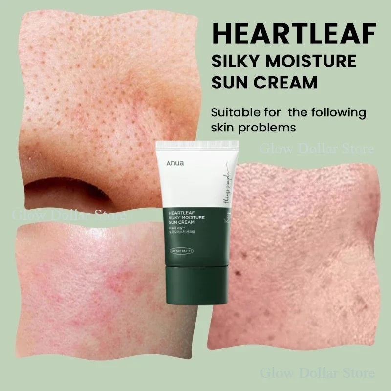 Heart leaf Silky Moisture Sun Cream