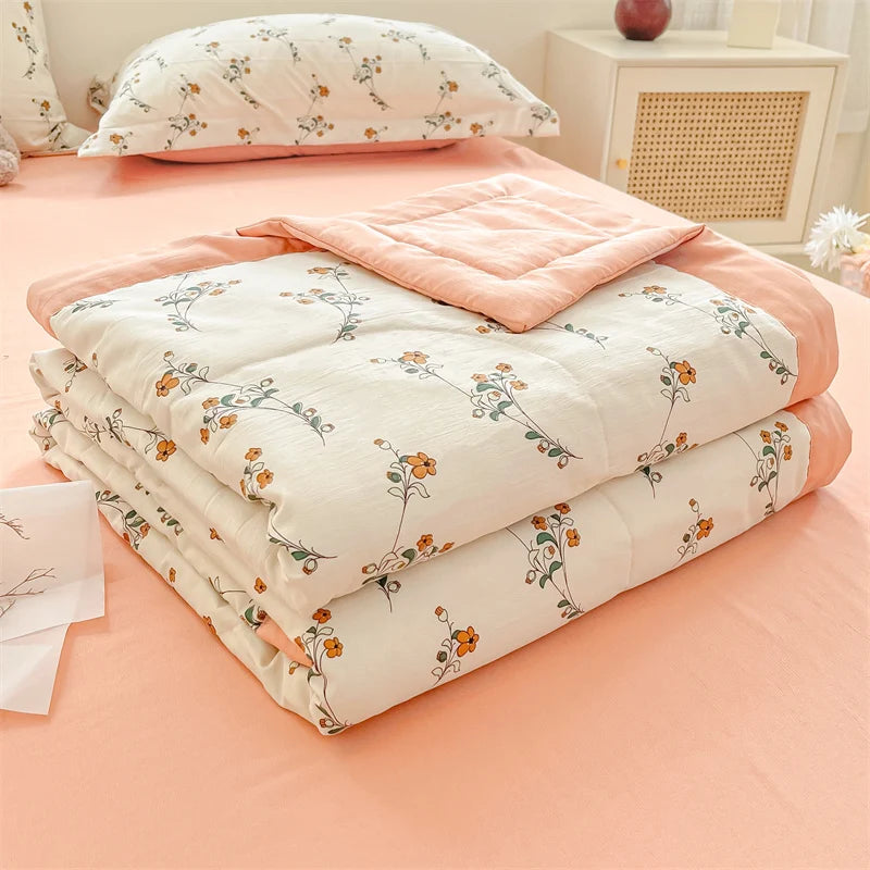 Printed Thin Duvet Blanket