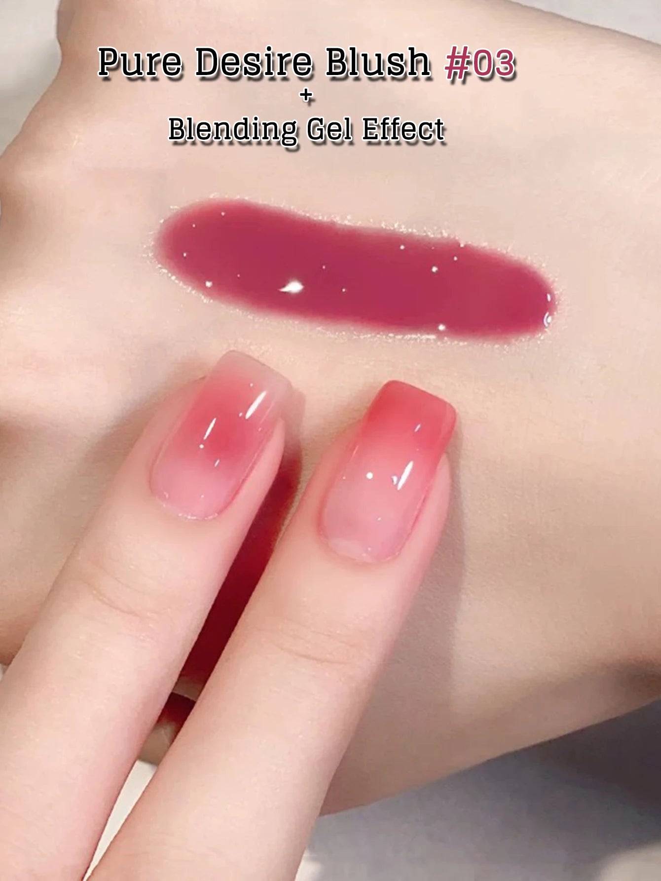 Pure Desire Blush Jelly Gel Nail Polish