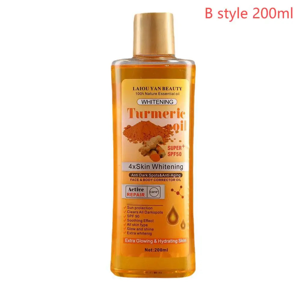 3/1pcs Turmeric Essential Facial Body Massage oil