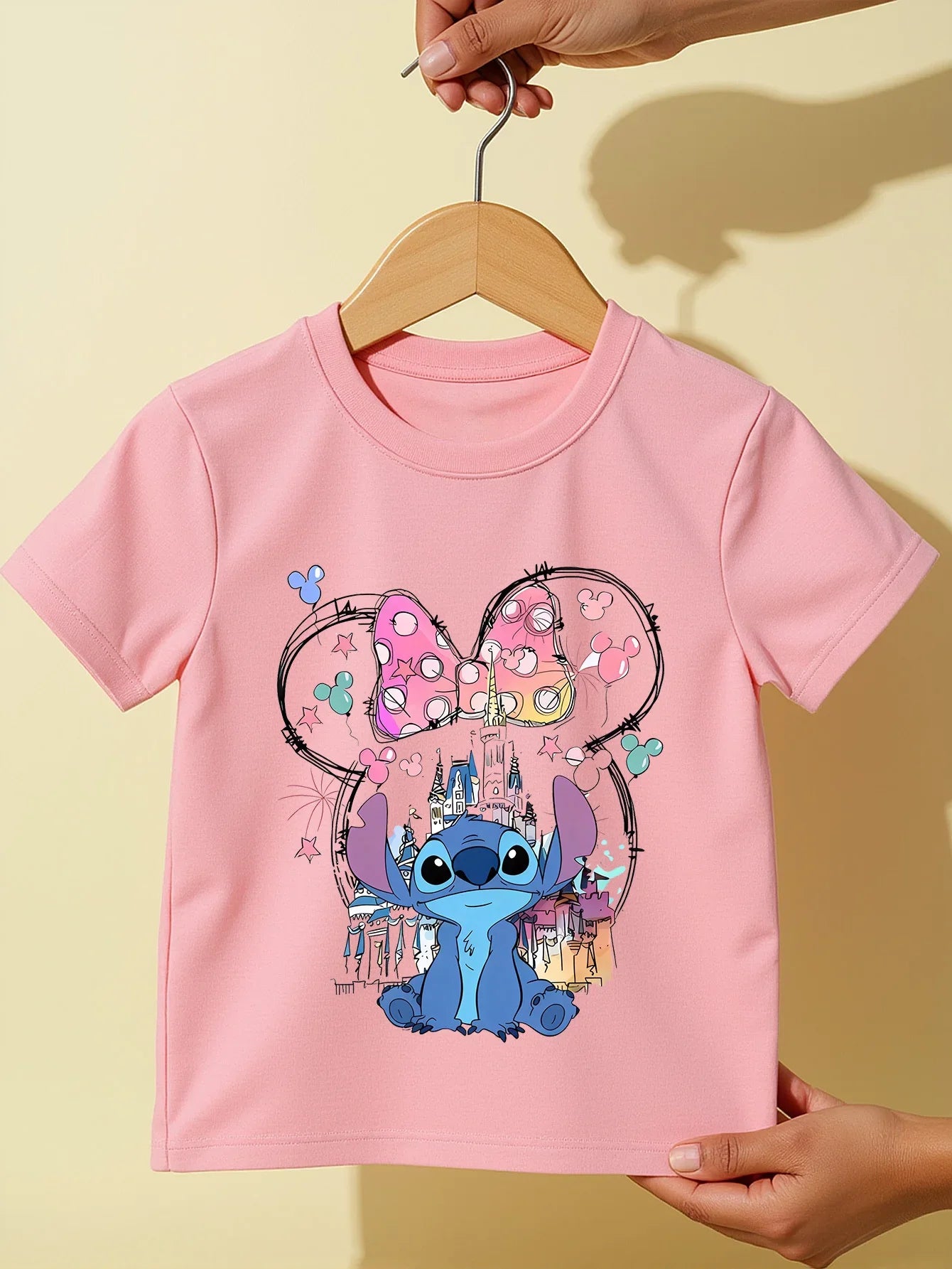 Disney Stitch Kids Printed T-Shirts