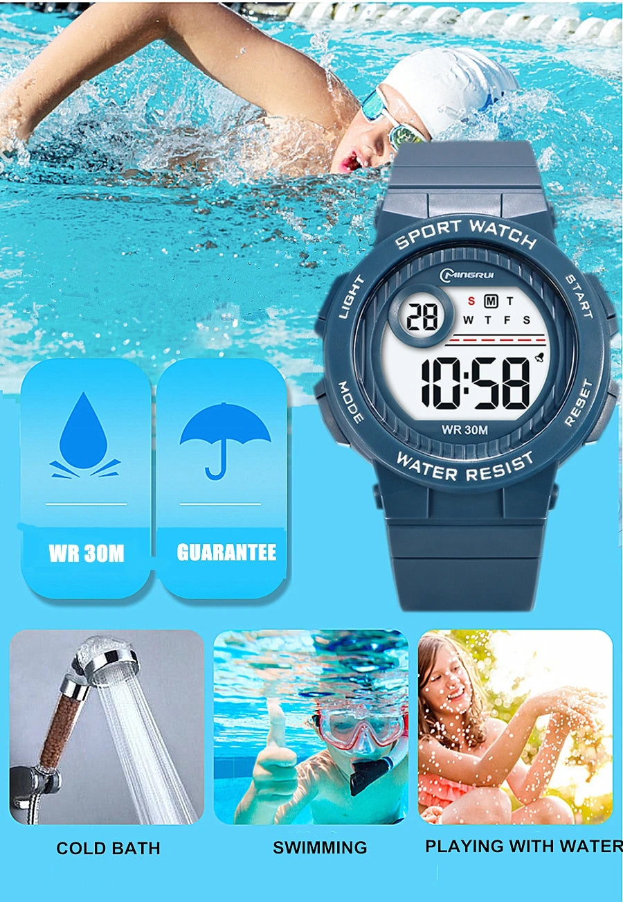 Waterproof Electronic Wristwatch