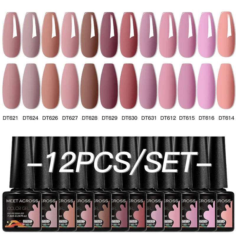 Gel Nail Polish Set UV Gel LED Nail Art